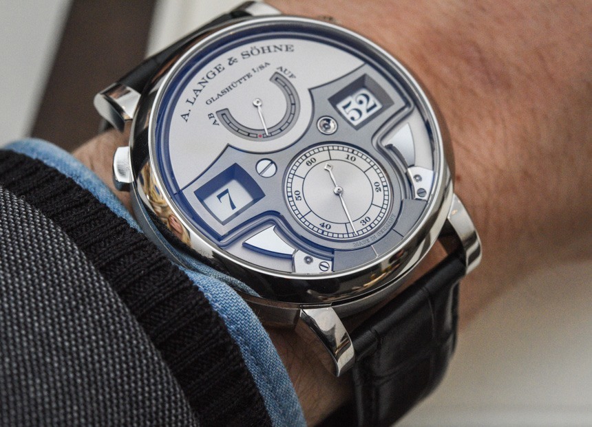 This is the A. Lange & Söhne Zeitwerk Minute Repeater watch.