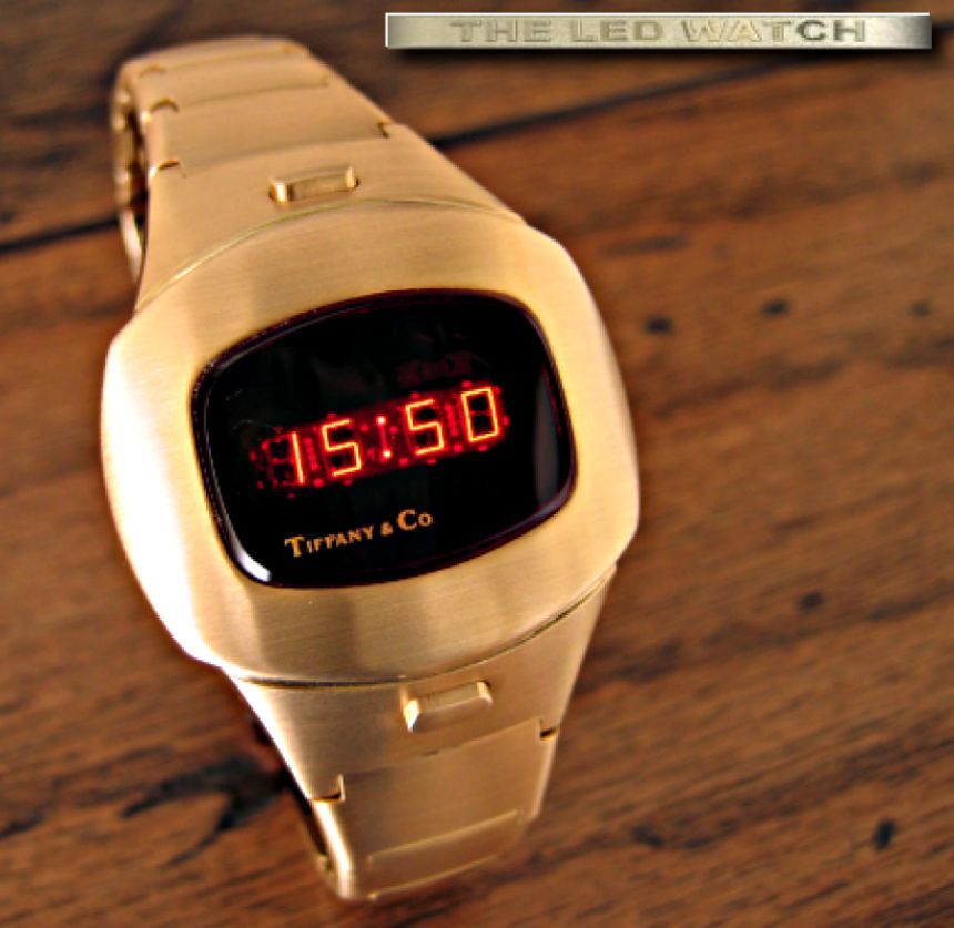 Tiffany-Co-gold-led-watch