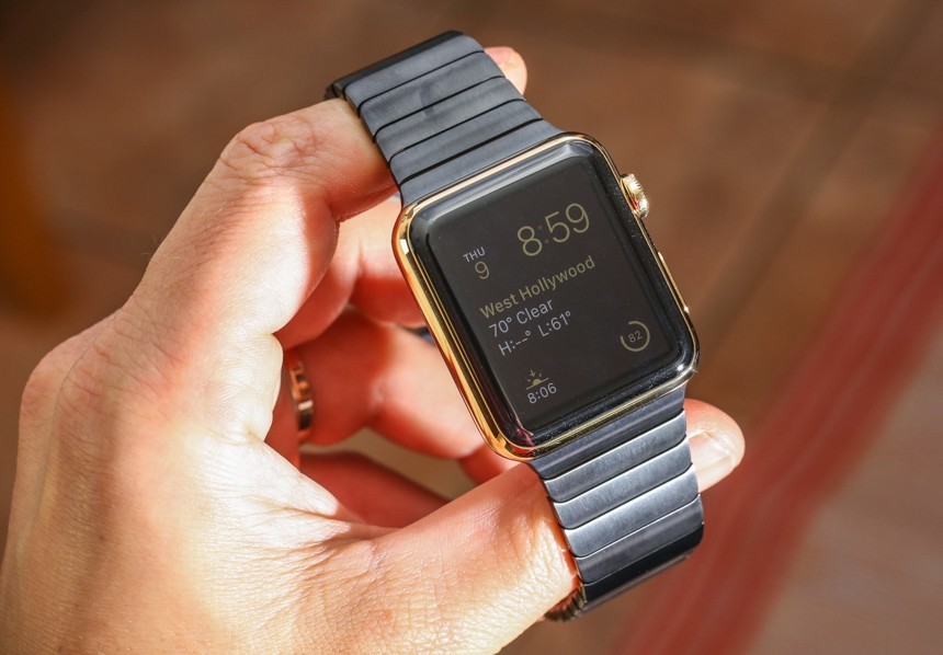 18k Gold Apple Watch Edition In The Real World & Its Ancestors
