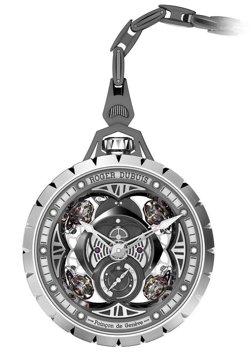 Roger Dubuis Excalibur Spider Pocket Time Instrument Watch 