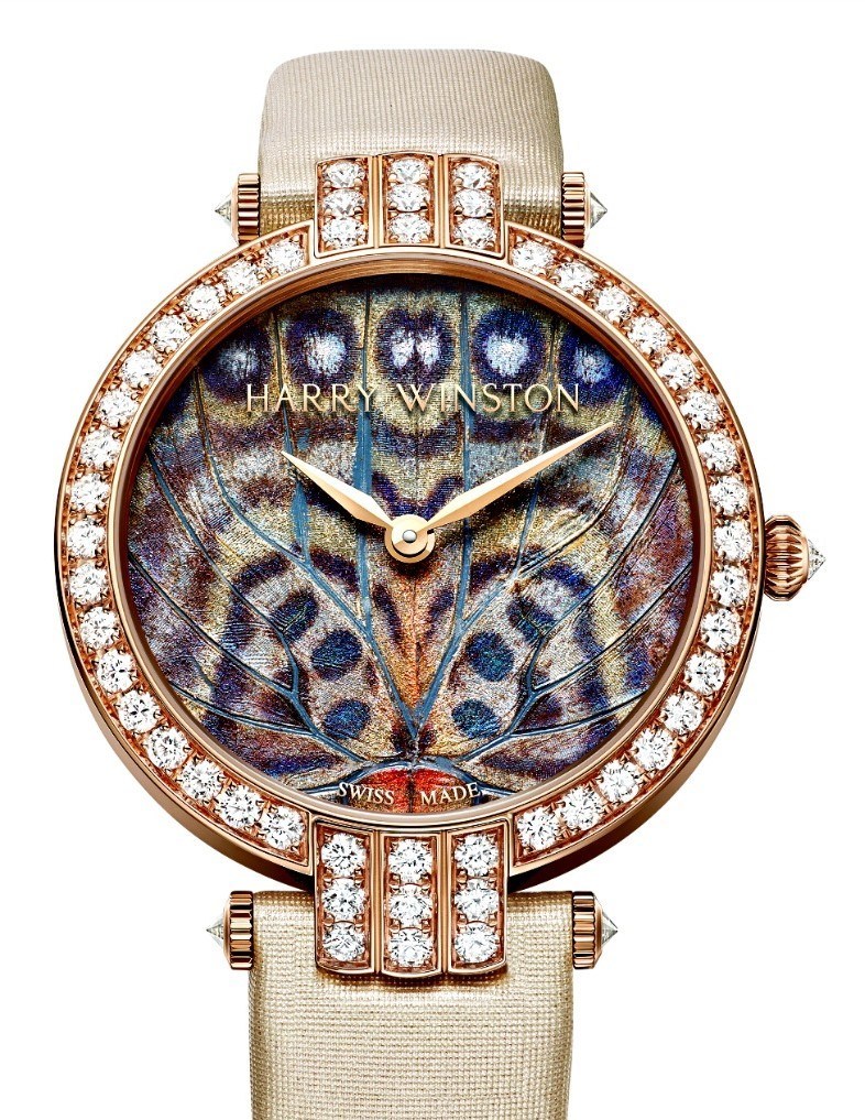 Harry Winston Premier Precious Butterfly “Agrias claudina lugens” watch