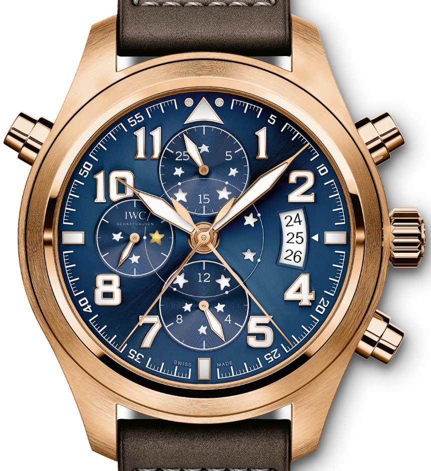 IWC-Red-Gold-Special-Edition-Pilots-Watch-Double-Chronograph-Edition-Le-Petit-Prince