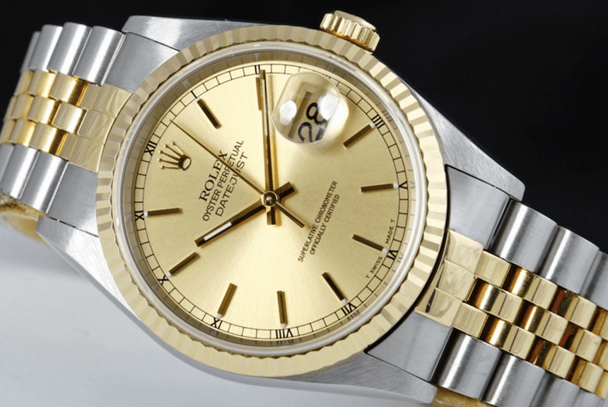 With homework, you can get a good deal on a watch like the Rolex Datejust if you buy vintage.