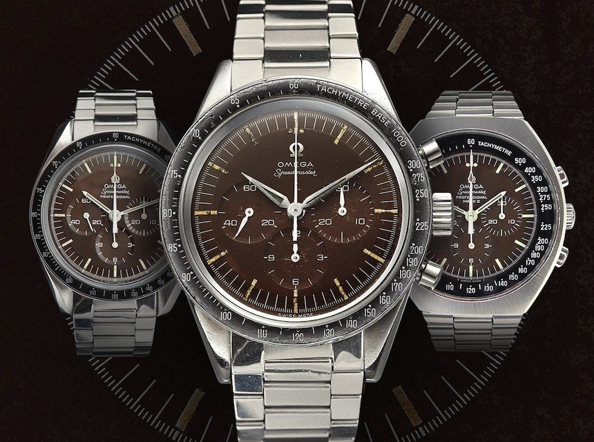 Chances are these vintage Omega Speedmasters have made it through more than what you can throw at them. Like going to the moon.