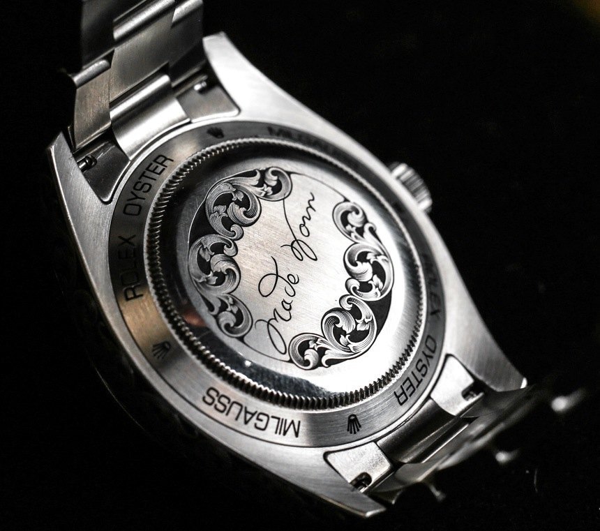 Rolex-Milgauss-116400-MadeWorn-Engraved-aBlogtoWatch-14