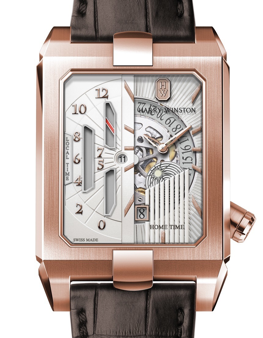 Harry Winston Avenue Dual Time Automatic Watch