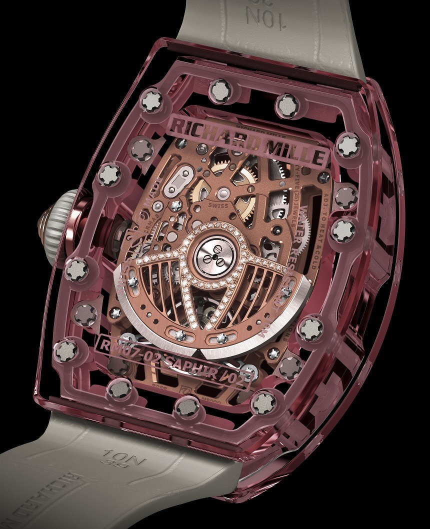 Richard Mille RM 07-02 Pink Lady Sapphire Automatic Watch
