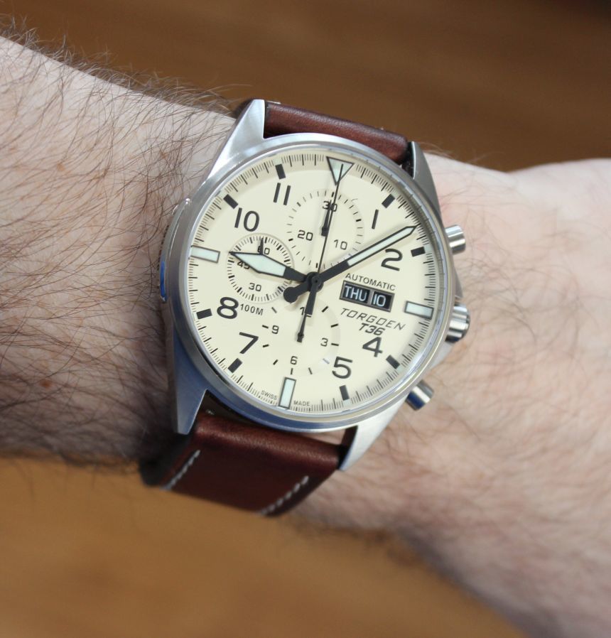 Torgoen T36 Chronograph Limited Edition Watch Review | aBlogtoWatch
