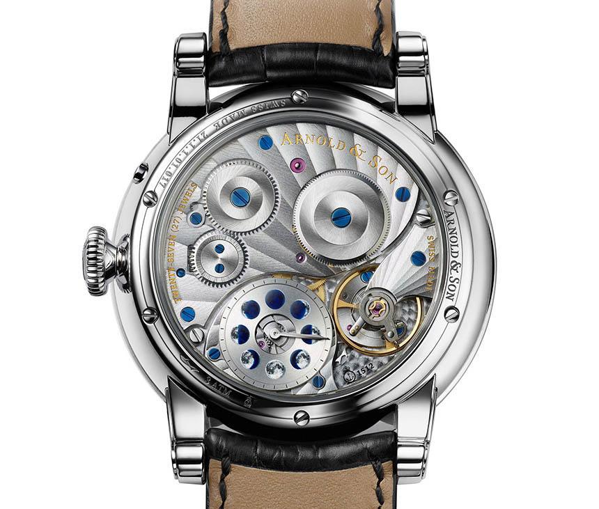 Arnold & Son HM Perpetual Moon Stainless Steel Blue Dial Movement
