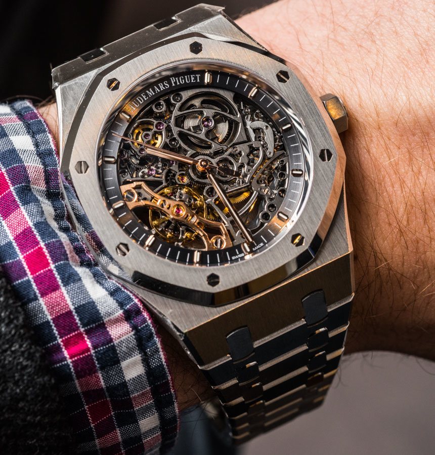 Owner Review Audemars Piguet Royal Oak Double Balance Wheel Openworked 37mm  Frosted Gold - BEYOND THE DIAL