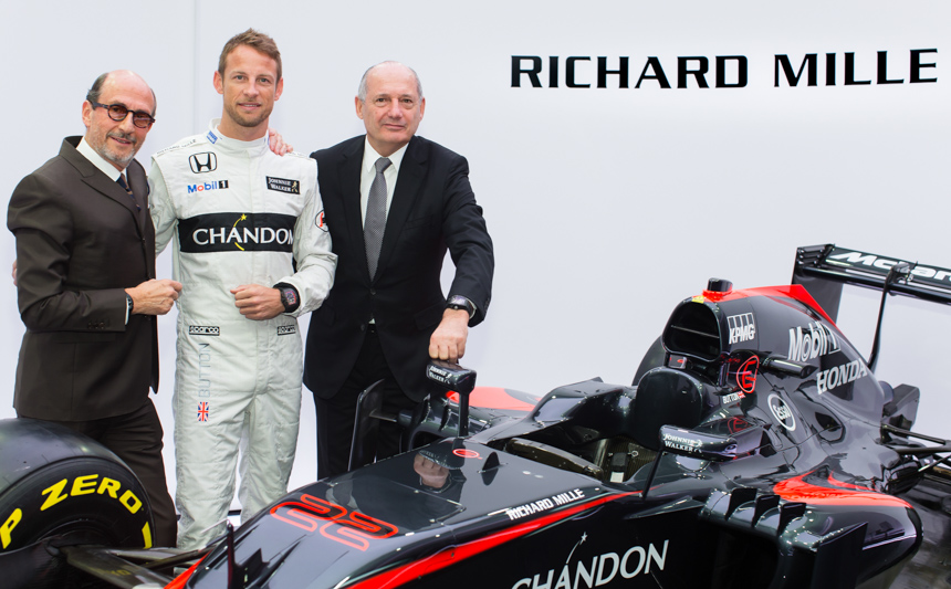 McLaren Honda Richard Mille Partnership Announcement