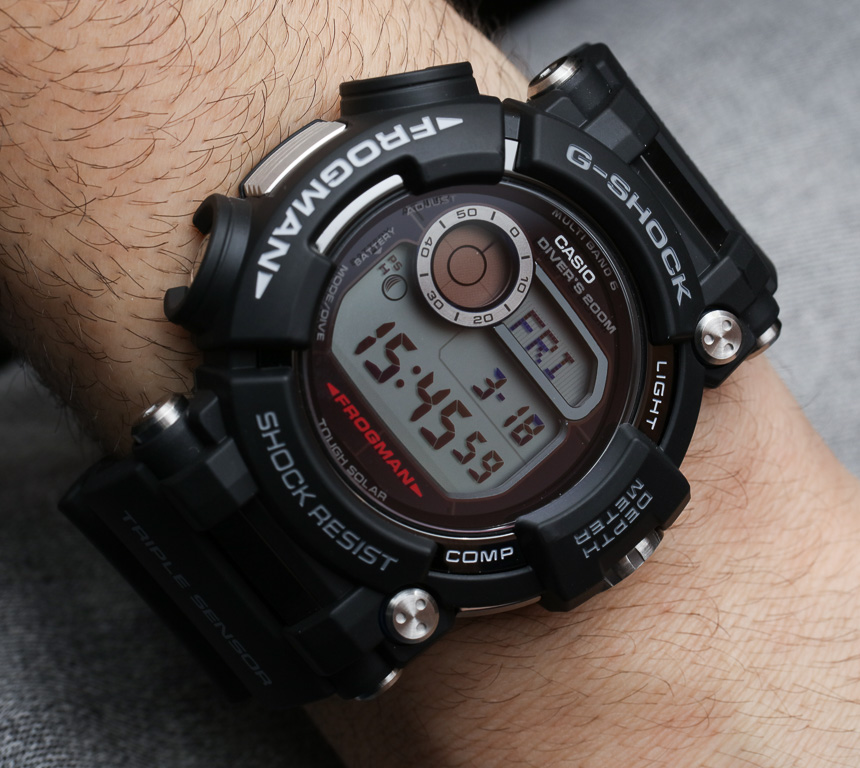 Casio G-Shock Frogman GWF-D1000 Hands-On: The Ultimate Diving Tool 