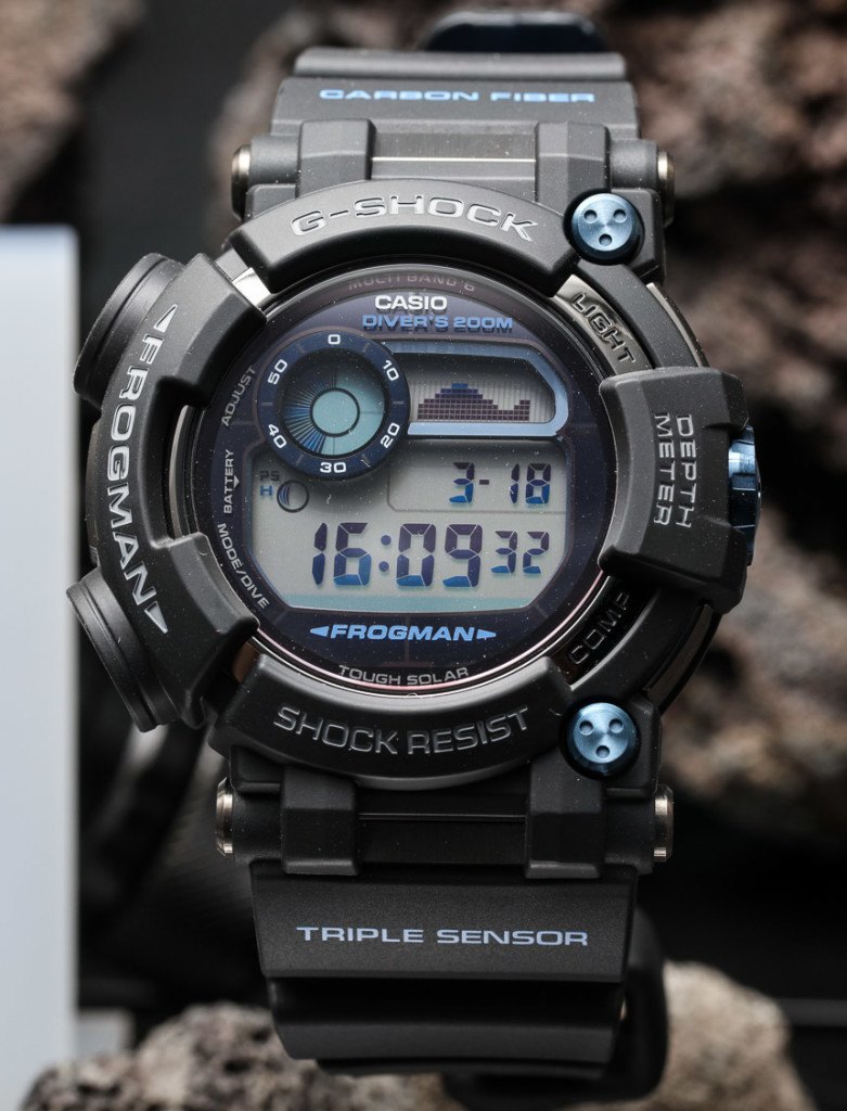 Casio G-Shock Frogman GWF-D1000 Hands-On: The Ultimate Diving Tool Watch aBlogtoWatch