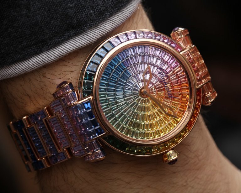Chopard Imperiale Joaillerie Rainbow Watch Hands-On | aBlogtoWatch