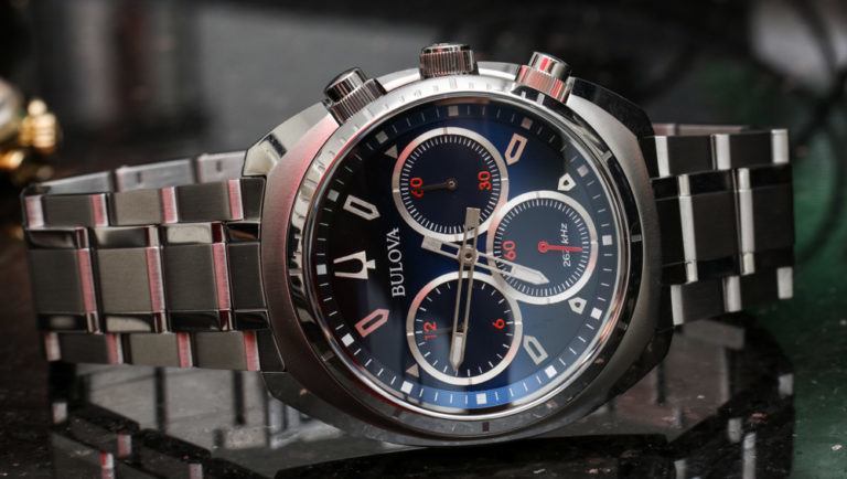 Bulova CURV Watches With Curved Chronograph Movements Hands-On ...