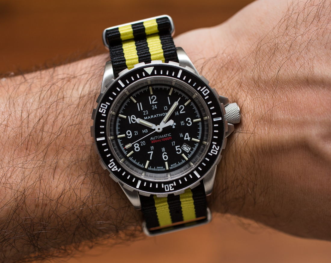 Marathon Diver's Automatic 'GSAR' Watch Hands-On For The Ride To 