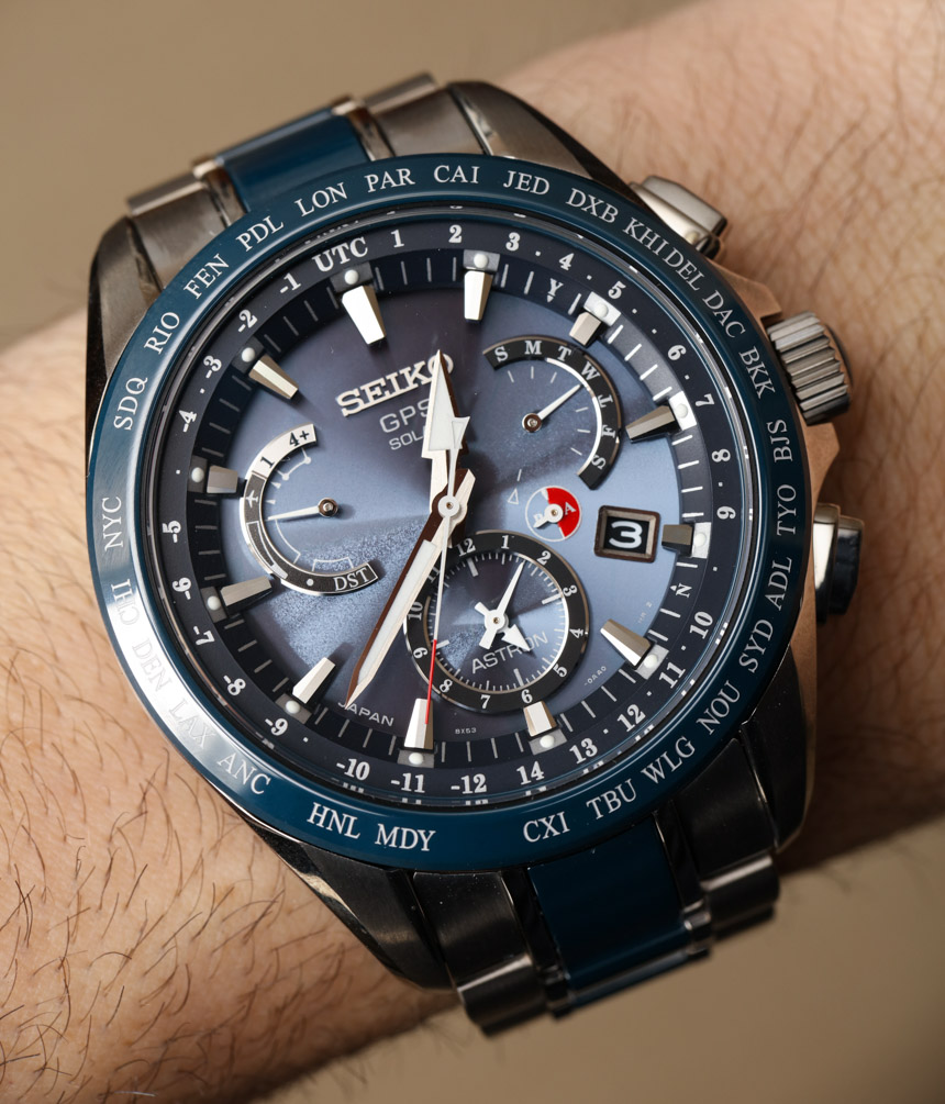 Seiko Astron GPS Solar Dual Time Watch Review | aBlogtoWatch