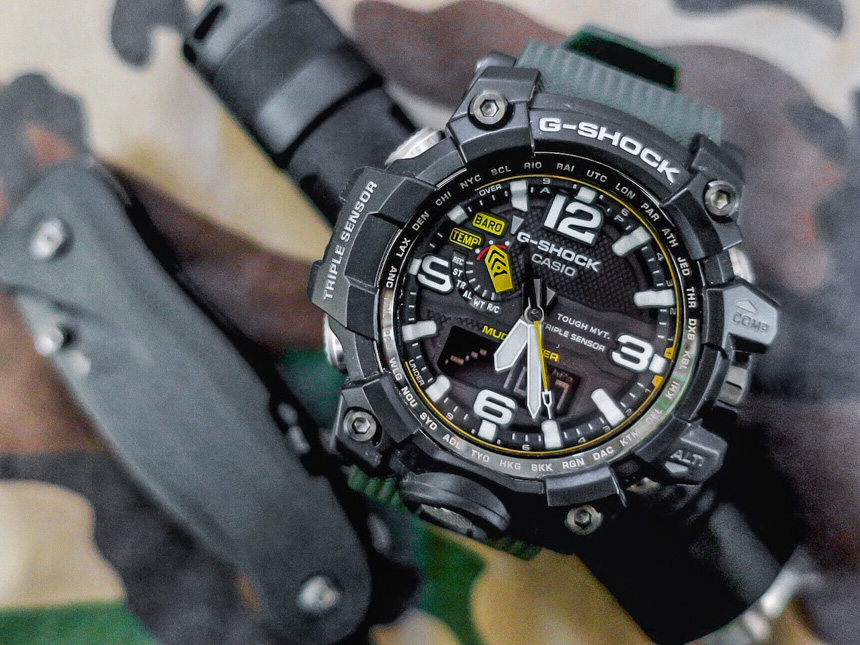 Casio G-Shock GWG 1000-1A3 Mudmaster Watch Review | aBlogtoWatch
