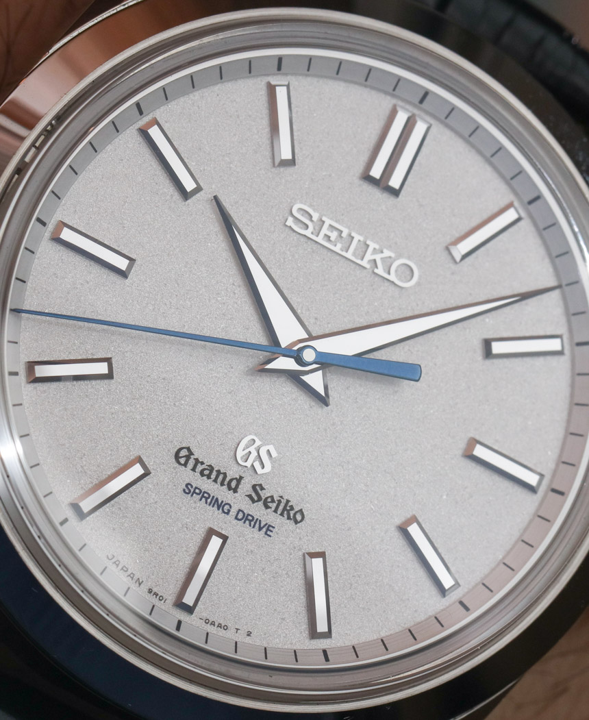 bandage Bugsering solo Grand Seiko SBGD001 Spring Drive 8 Day Power Reserve Watch Says This To  Switzerland | aBlogtoWatch