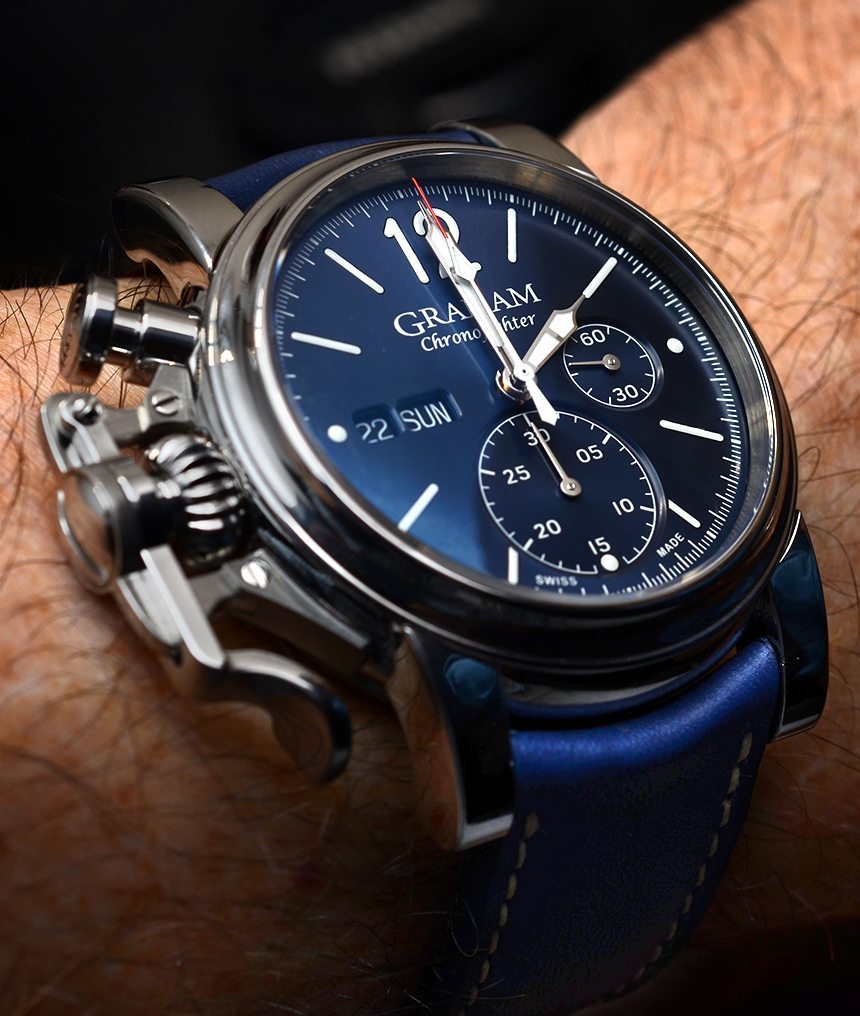 Graham-Chronofighter-Vintage-Hands-On-Review-aBlogtoWatch-Blue