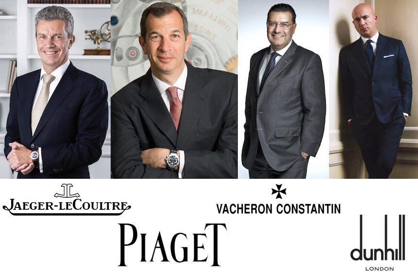 Jaeger-LeCoultre-Piaget-Vacheron-Constantin-Dunhill-CEOs