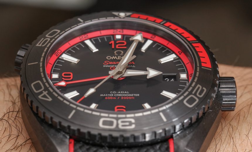 Omega Seamaster Planet Ocean GMT Deep Black Watch Review Wrist Time Reviews 