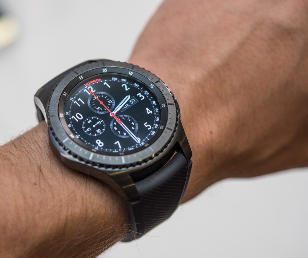 Samsung Gear S3 Frontier Classic Smartwatch Hands On Debut Ablogtowatch