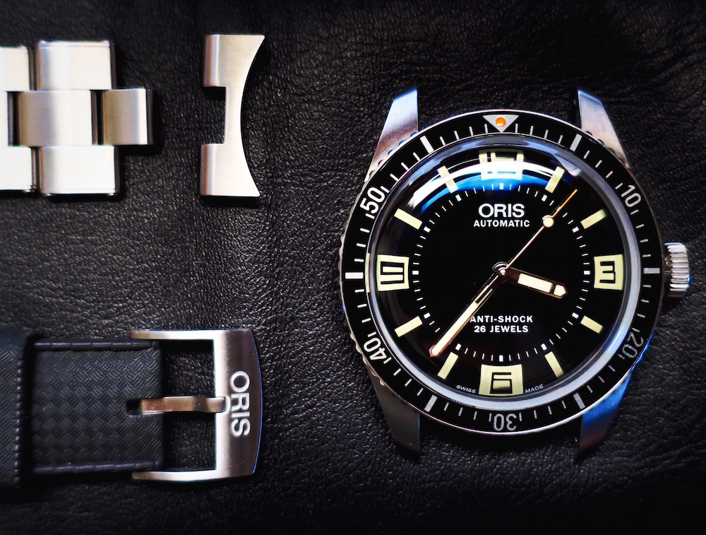 Как завести ручные часы. Часы Oris Diver. Безель для Oris Divers. Oris 65. Oris Divers Sixty-Five fratello Limited Edition.