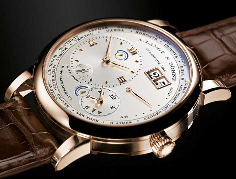 A. Lange & Söhne Lange 1 Time Zone Watch In Honey Gold | aBlogtoWatch
