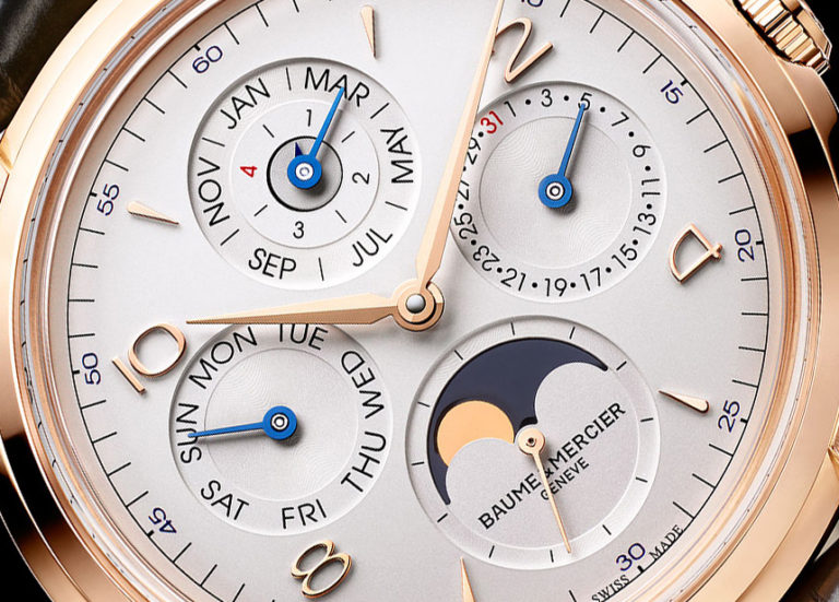 Baume & Mercier Clifton Perpetual Calendar Watch | aBlogtoWatch
