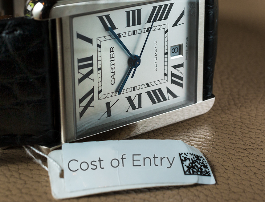 Cost Of Entry: Cartier Watches | aBlogtoWatch