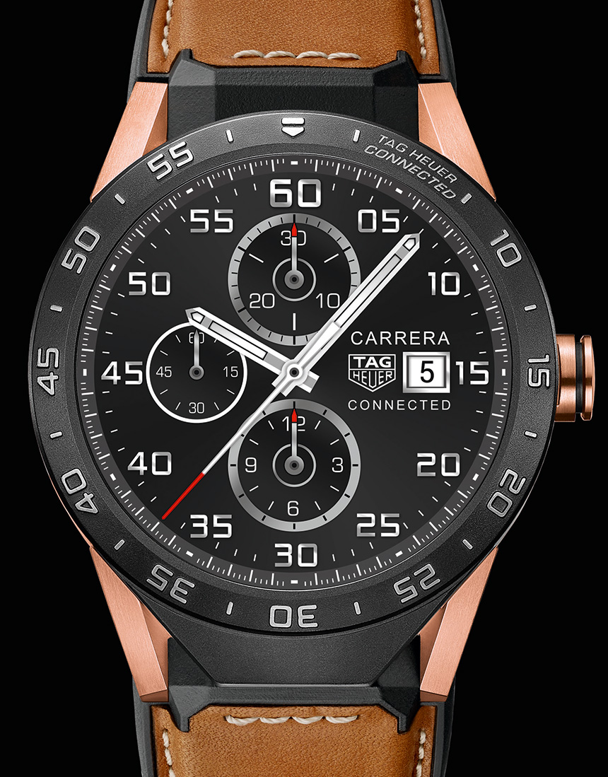 TAG Heuer Connected Smartwatch In Rose Gold | aBlogtoWatch