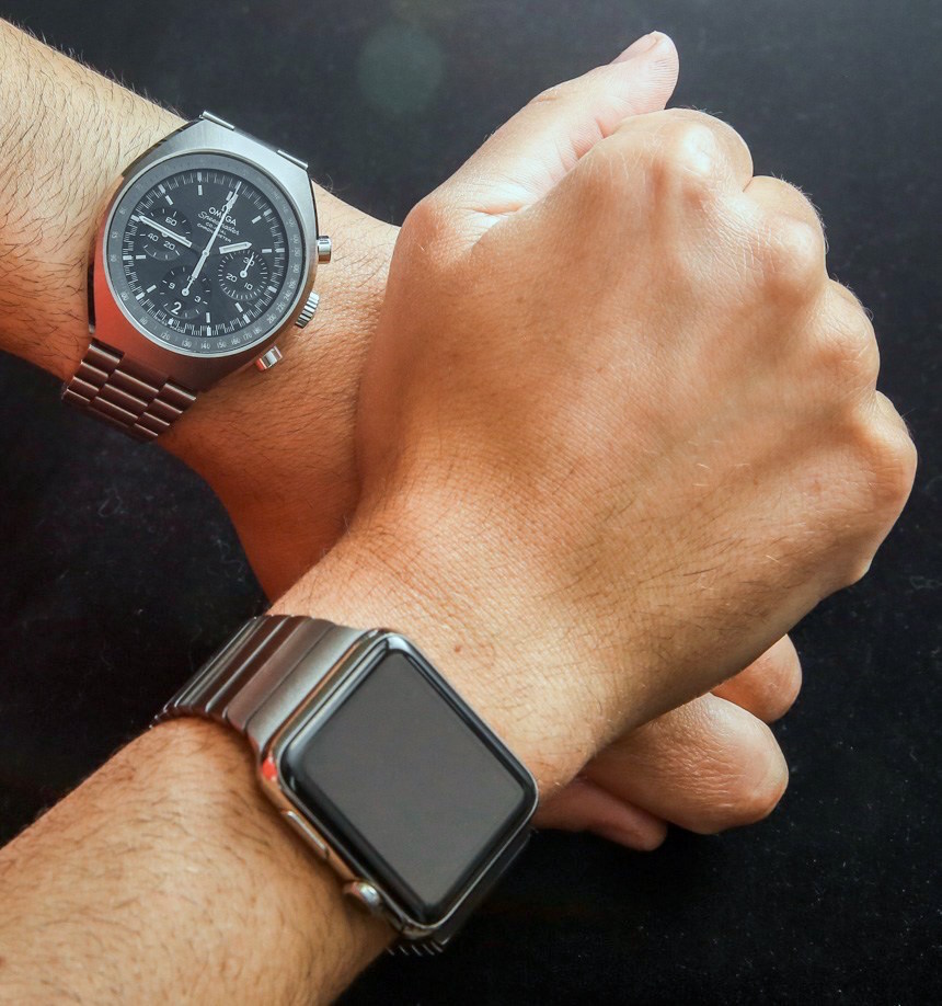 The people who wear a smartwatch are not usually the same people that wear mechanical watches