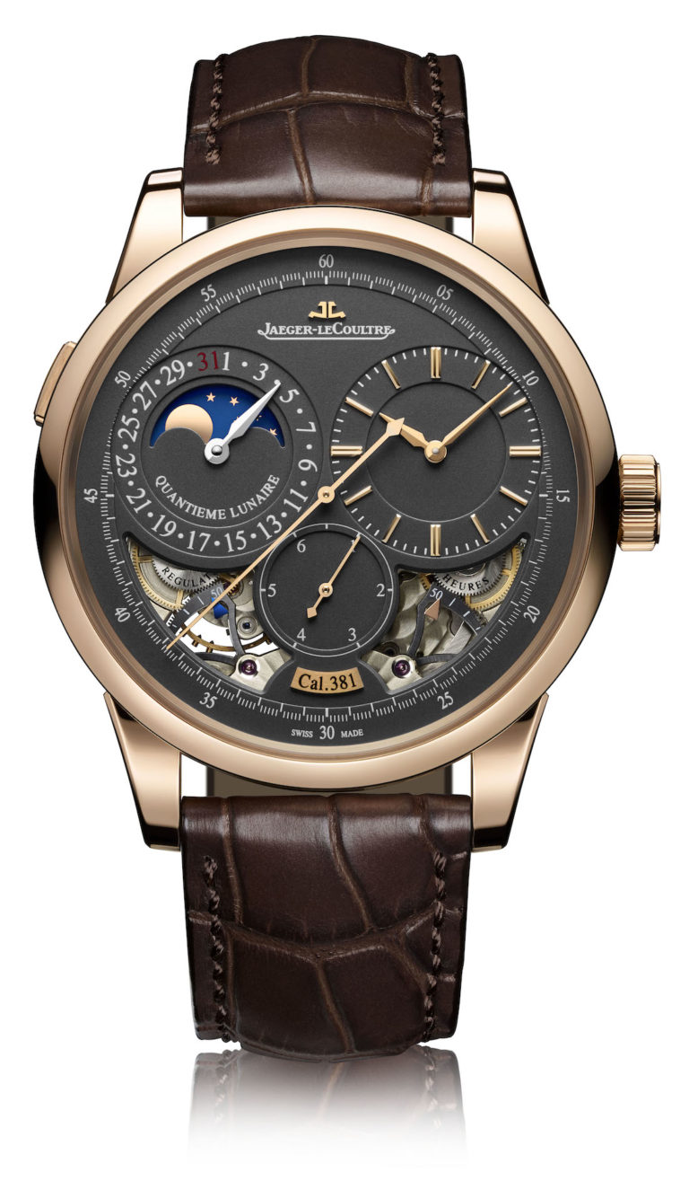 Jaeger-LeCoultre Duomètre Watches With Magnetite Grey Dials | aBlogtoWatch