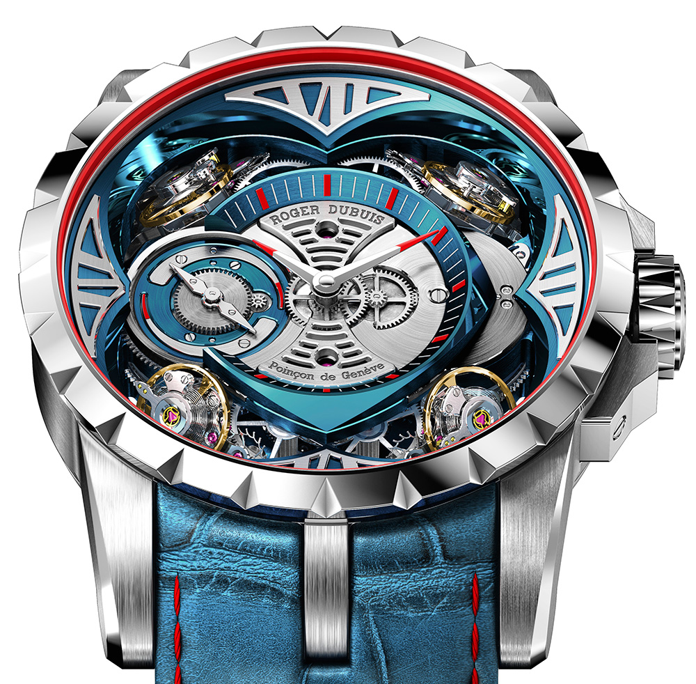 concept art Roger Dubuis Excalibur Quatuor Cobalt MicroMelt Watch