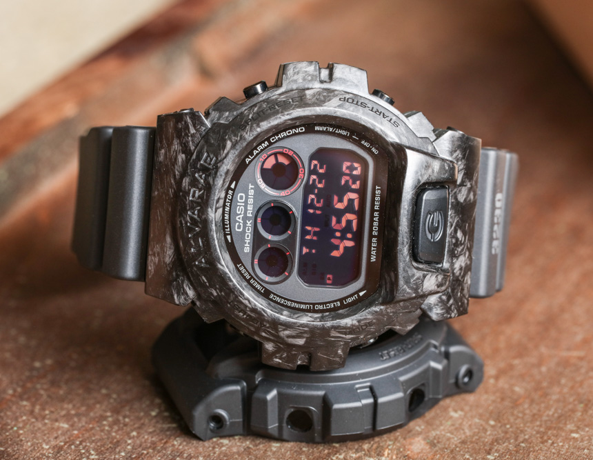 Casio G-Shock DW6900 With Forged Carbon Armour Case By Alvarae