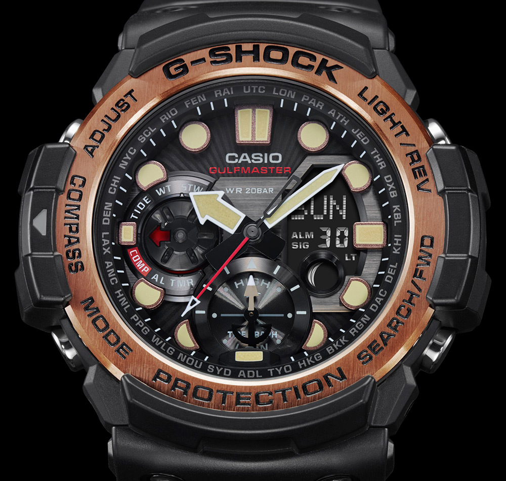 Casio G-Shock Master Of G Watches In 'Vintage Rose Gold Theme 