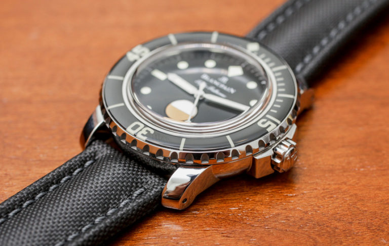 Blancpain Tribute To Fifty Fathoms Mil-Spec Watch Hands-On | aBlogtoWatch