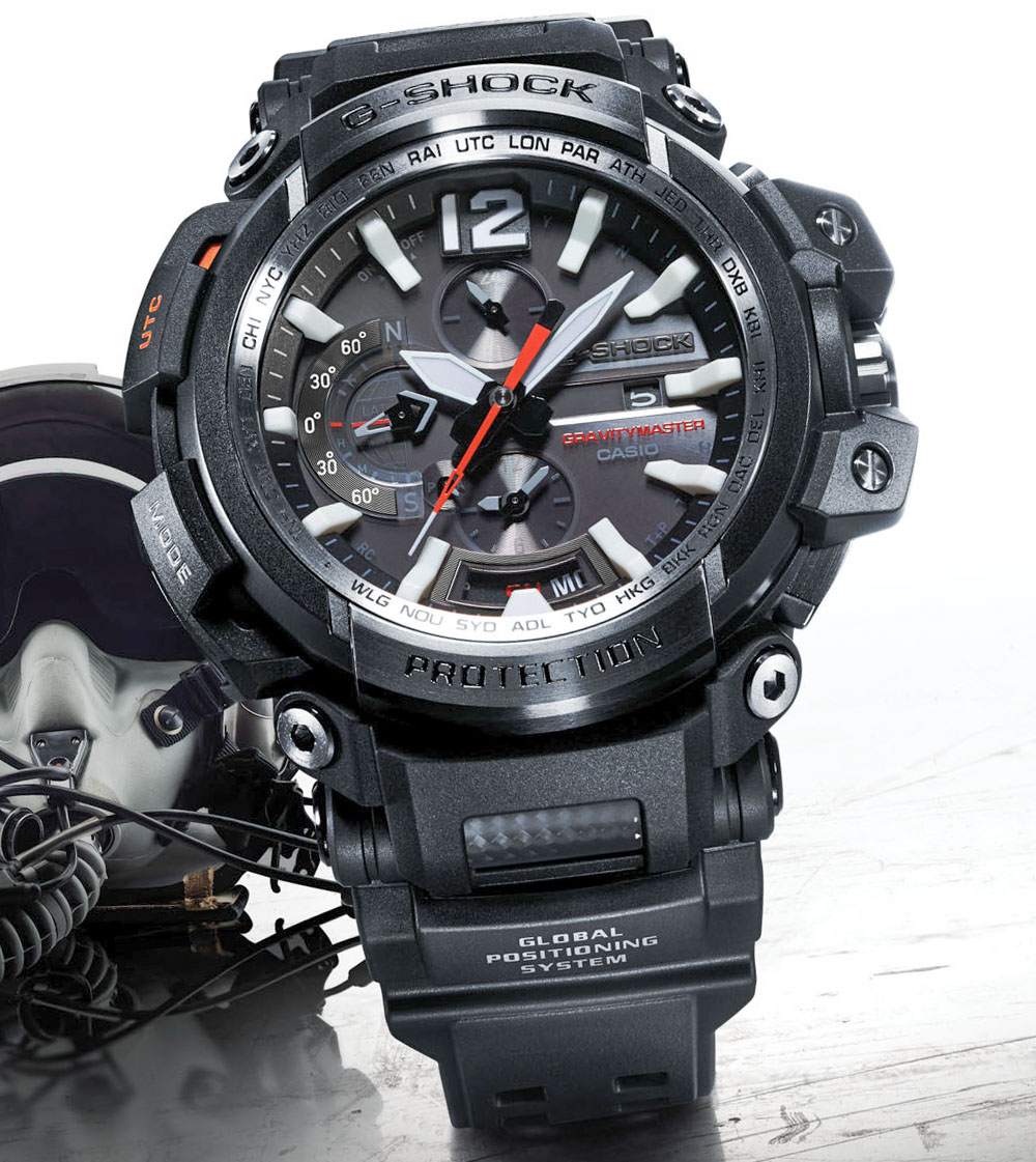 Casio G-Shock Gravitymaster GPW2000-1A GPS Bluetooth Connected 