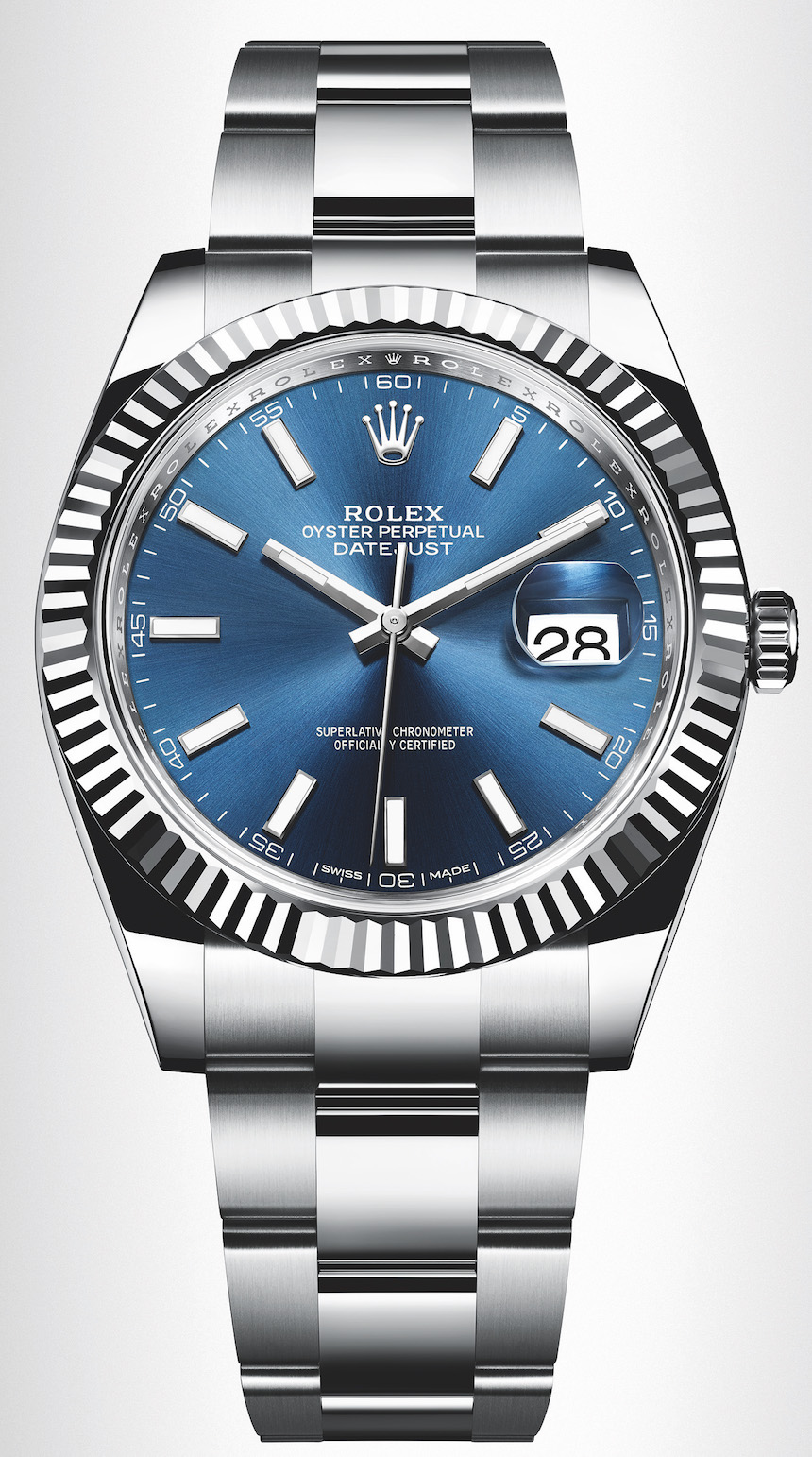 datejust blue dial