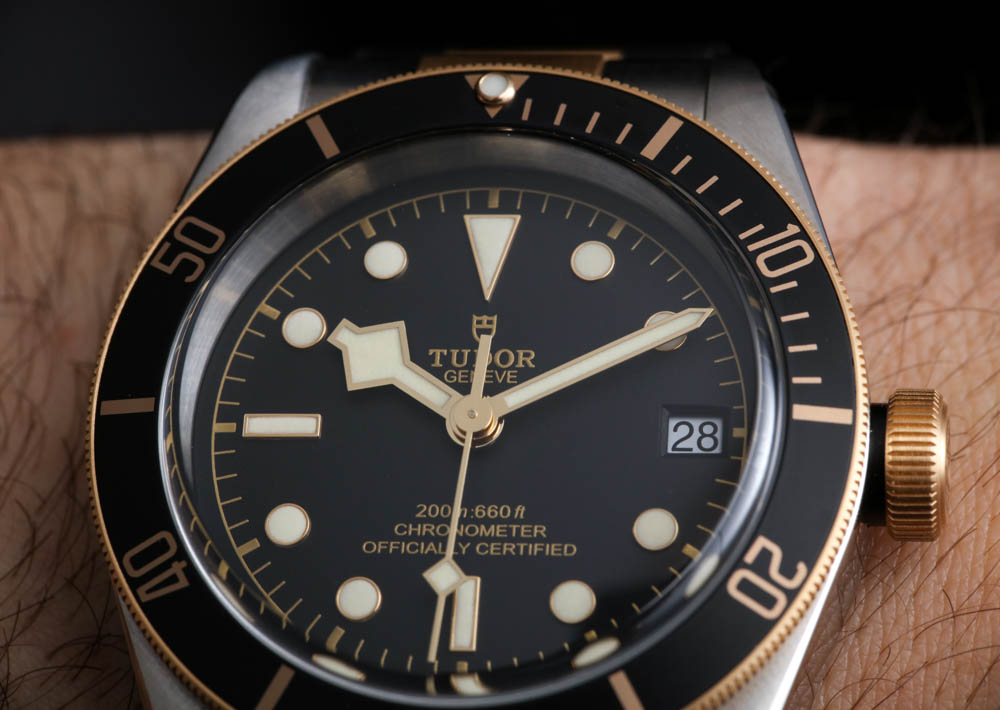 Tudor Heritage Black Bay S&G 79733N Two-Tone Watch Hands-On 