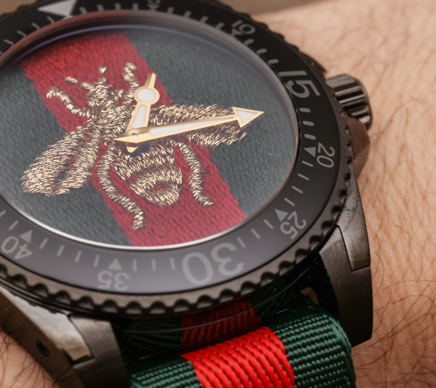 Gucci Dive 45mm Embroidery Dial Watch Review | Page 2 of 2 