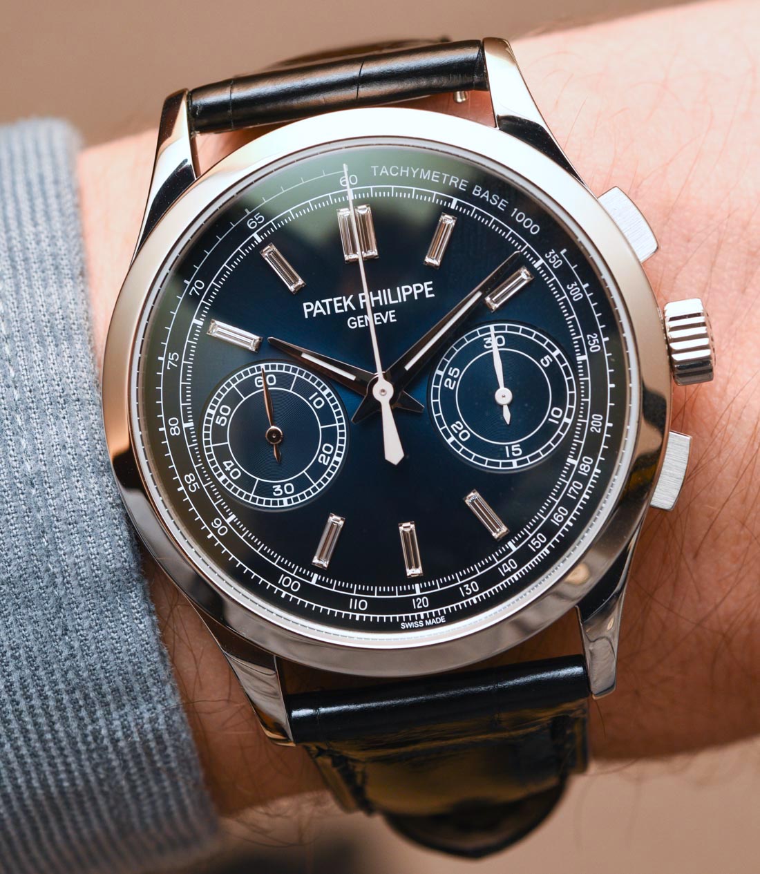 Patek Philippe Silver Mechanic watch. 4 190 часов