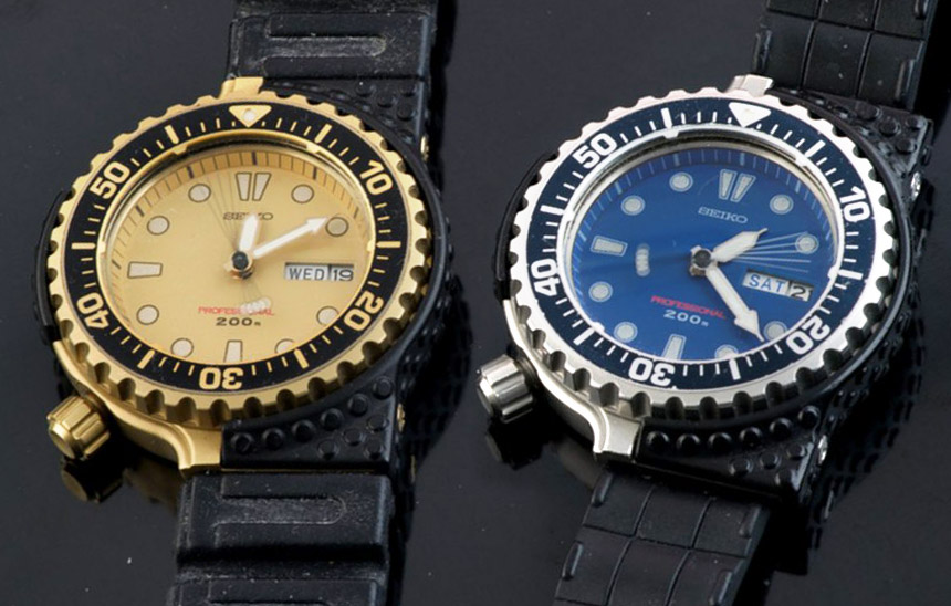 Original Seiko Giugiaro Scuba 7C43-7A00 watches (Image: portalsatova.com forum user Rocky)