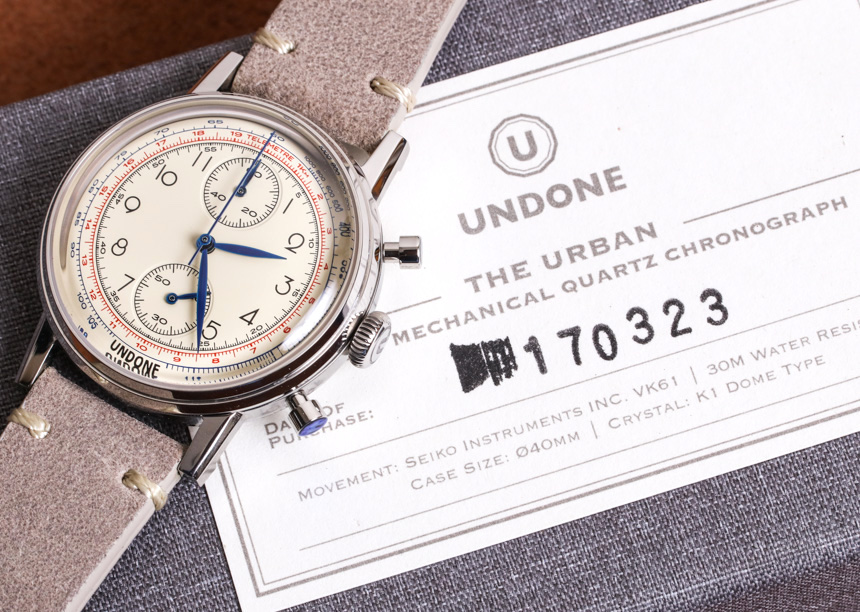 Undone Urban Vintage Chronograph Watch Review | aBlogtoWatch