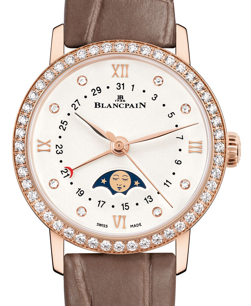 Blancpain Villeret Date Moonphase Ladies' Watch | aBlogtoWatch