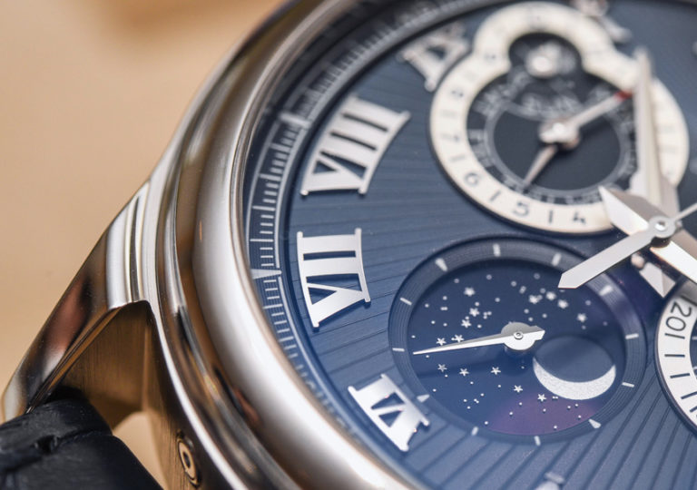 Chopard L.U.C Perpetual Chronograph Watch In Platinum With Blue Dial ...