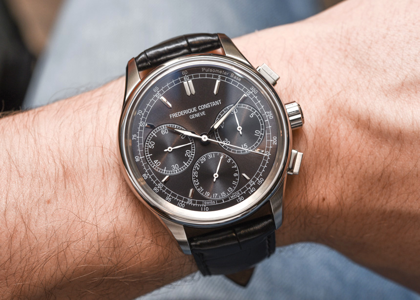 Frederique Constant Flyback Chronograph Manufacture Watch Hands-On ...