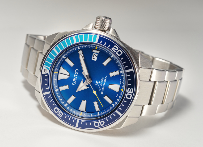 vokal Skuldre på skuldrene honning Seiko Prospex Blue Lagoon Samurai SRPB09 Limited Edition Watch Review |  Page 2 of 2 | aBlogtoWatch