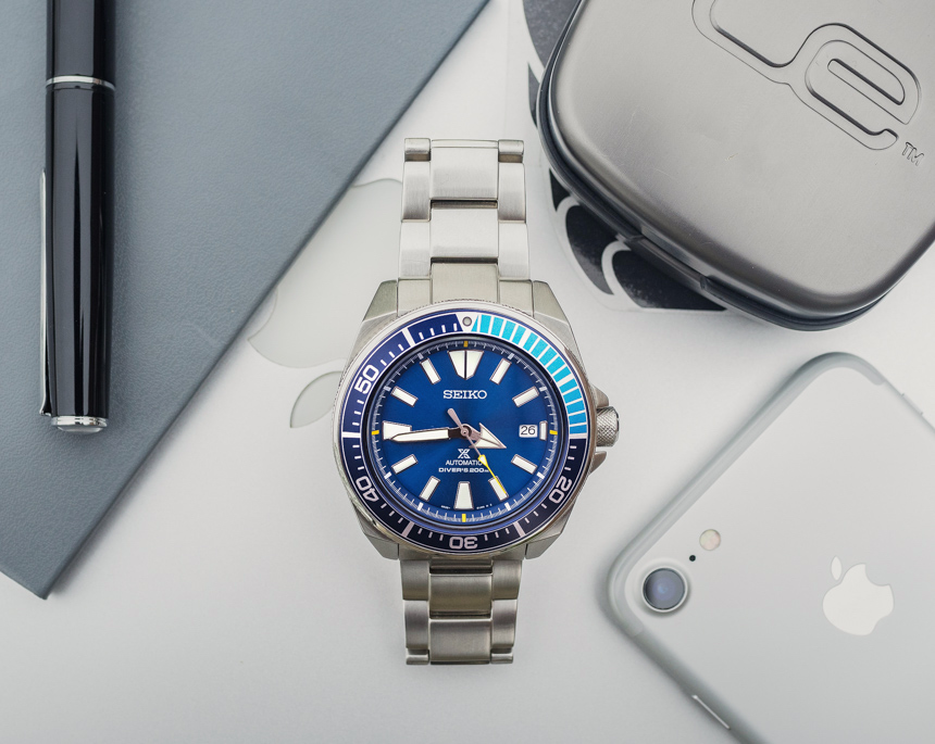 Seiko Prospex Blue Lagoon Samurai SRPB09 Limited Edition Watch Review ...